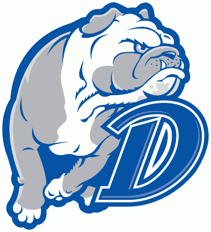 Drake Bulldogs 2005-2014 Secondary Logo vinyl decal